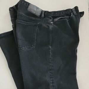 Aeropostale Men's Black Denim Jeans Size 36x32
